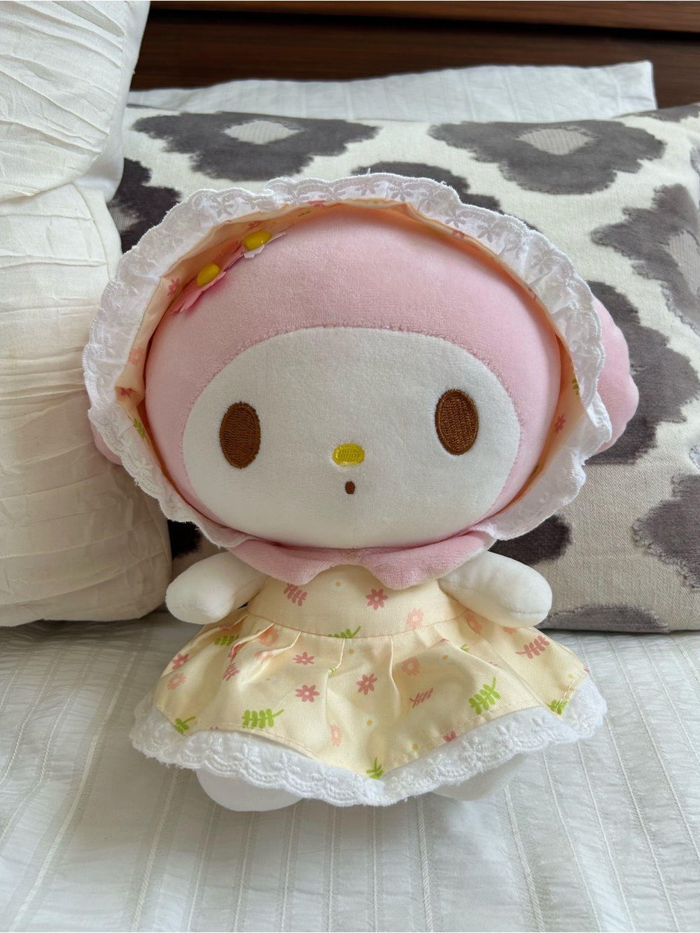 Sanrio My Melody Pink and Cream Plush Doll
